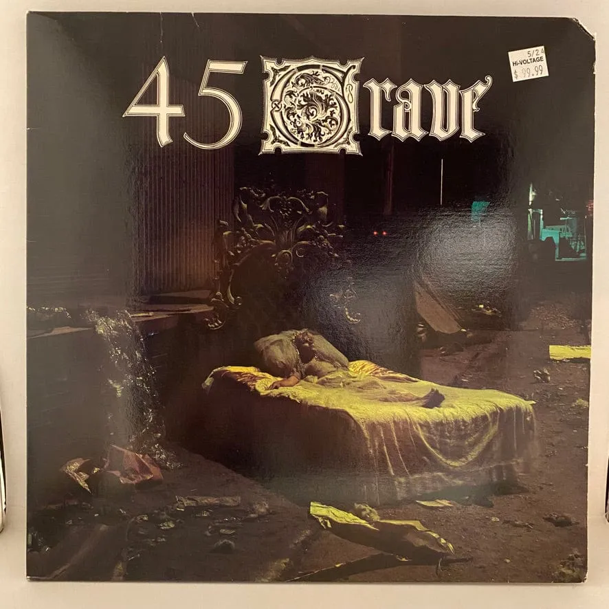 45 Grave – Sleep In Safety LP USED NM/VG  Original 1983 Pressing