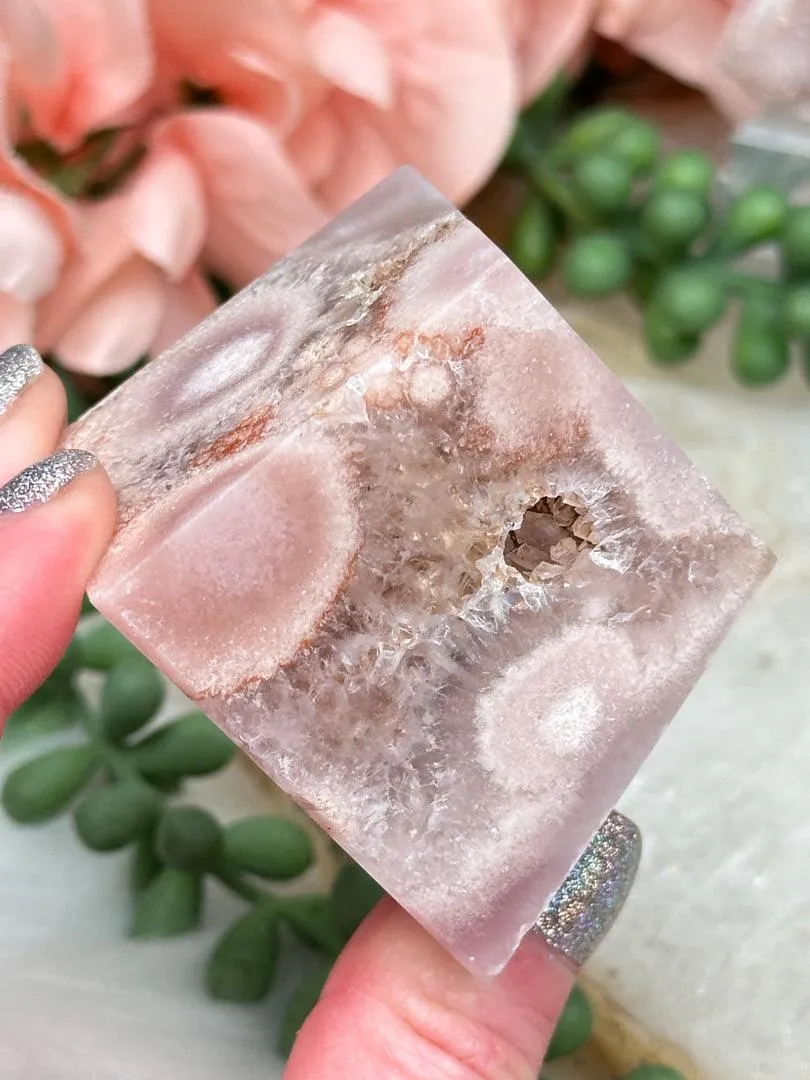 Flower Agate Freeforms