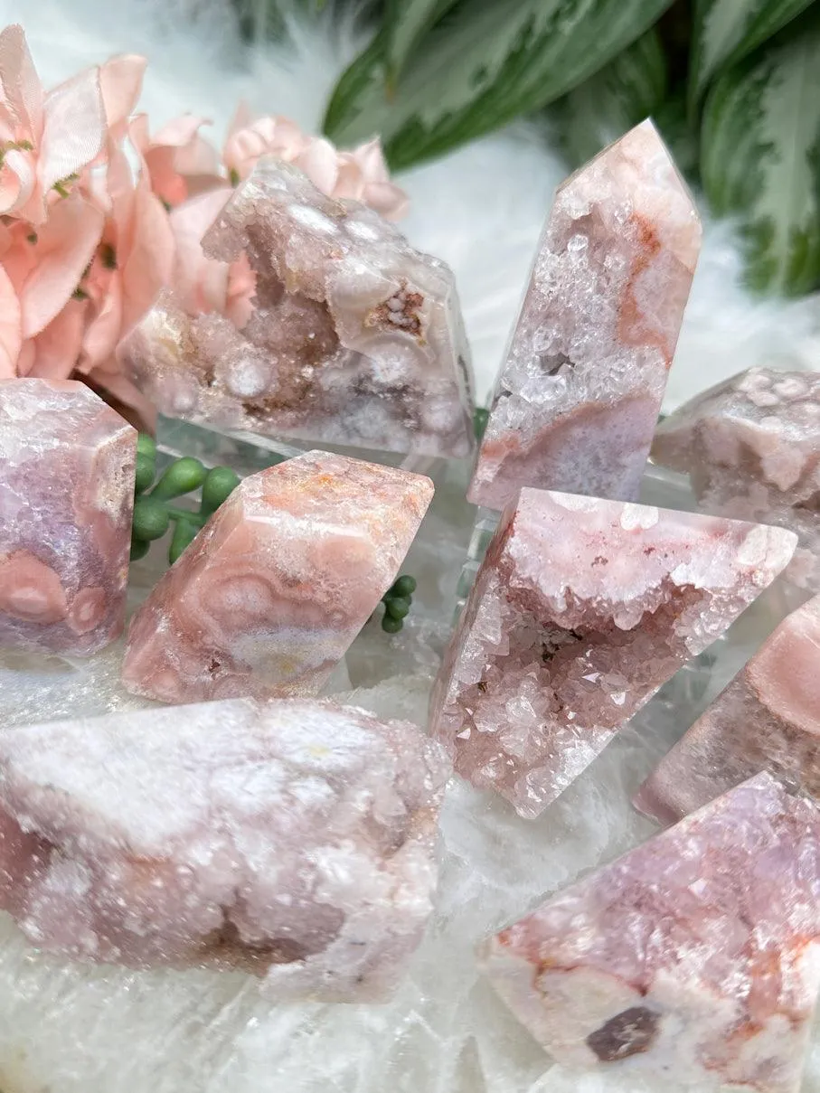 Flower Agate Freeforms