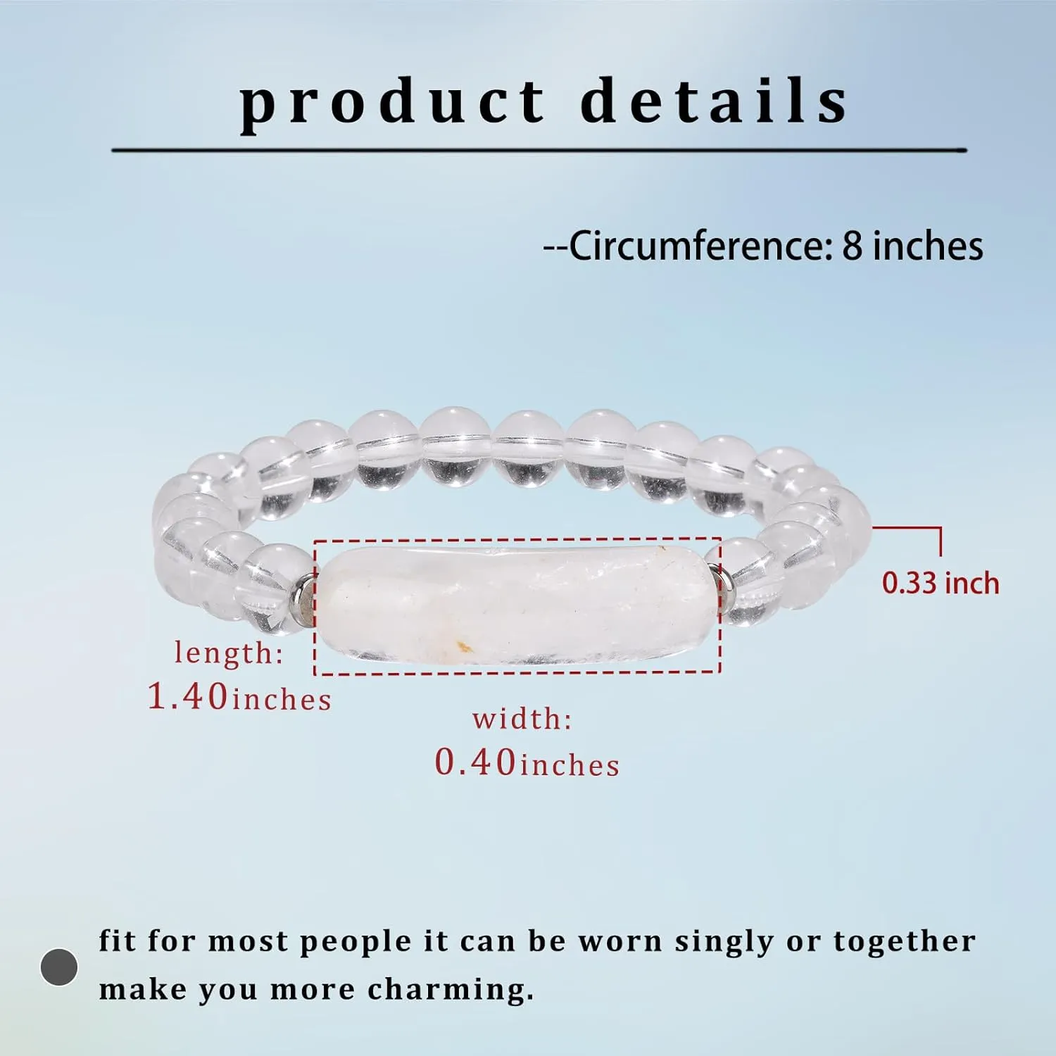 Gemstone Crystal Beaded Bracelet for Mama Nana,Natural Stone Bracelet for Sister Daughter Wife,Birthday Anniversary Holiday Bracelet for Women
