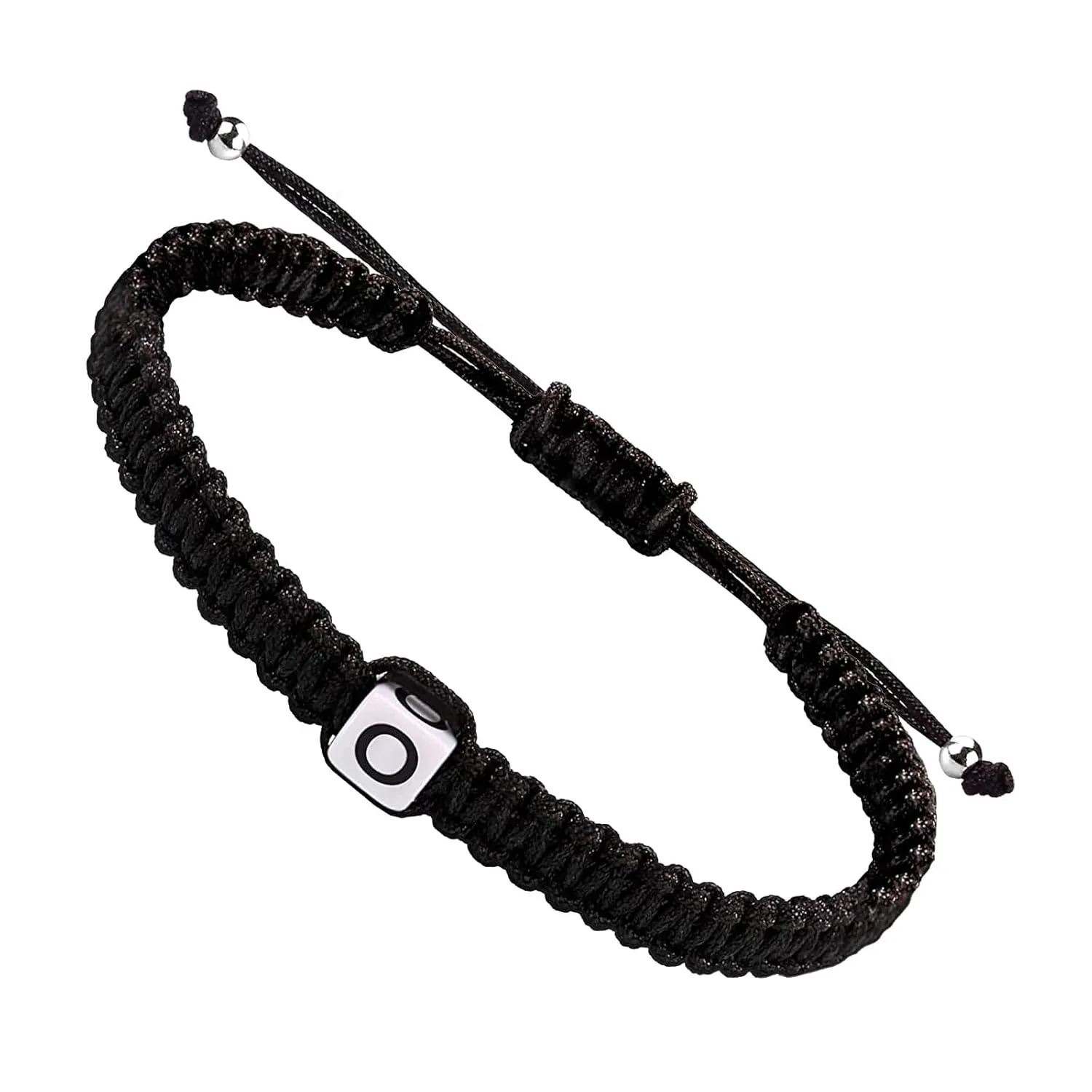 Initial Bracelets for Couples Women Men Initial Charm Handmade Rope Braided Letter Bracelet for Teen Girls Boys Adjustable Jewelry Christmas Gifts for Him Her (O)