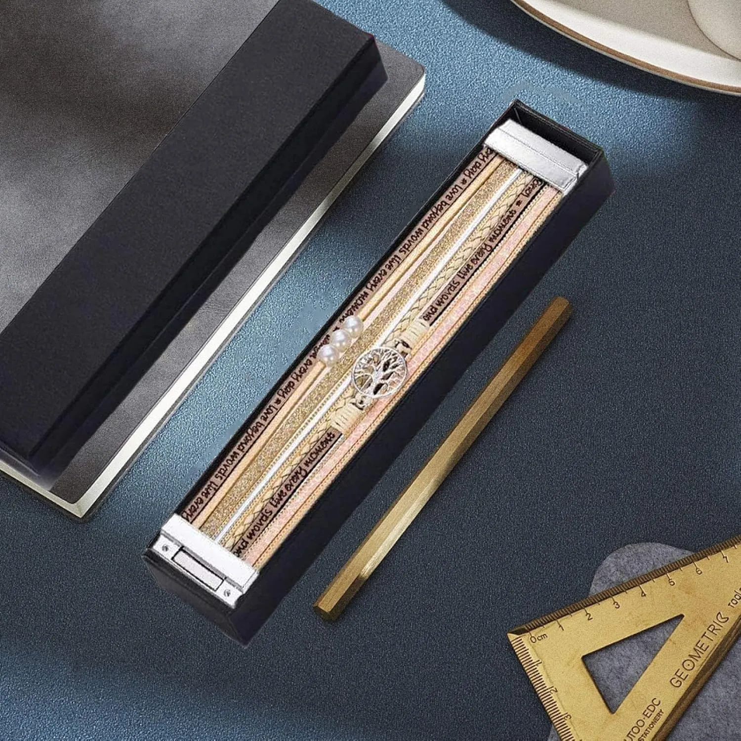 Inspirational Tree of Life Leather Bracelets for Women,Birthday Mothers Day Jewelry Gifts for Teen Girls