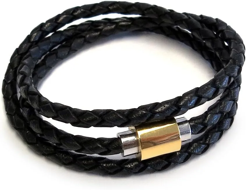 Leather Wrap Bracelets for Women - Quickly Layer our Boho Wrap Bracelets Using the Magnetic Clasp - Made in the USA our Beautiful Leather Wrist Bracelets for Women Make Great Gifts