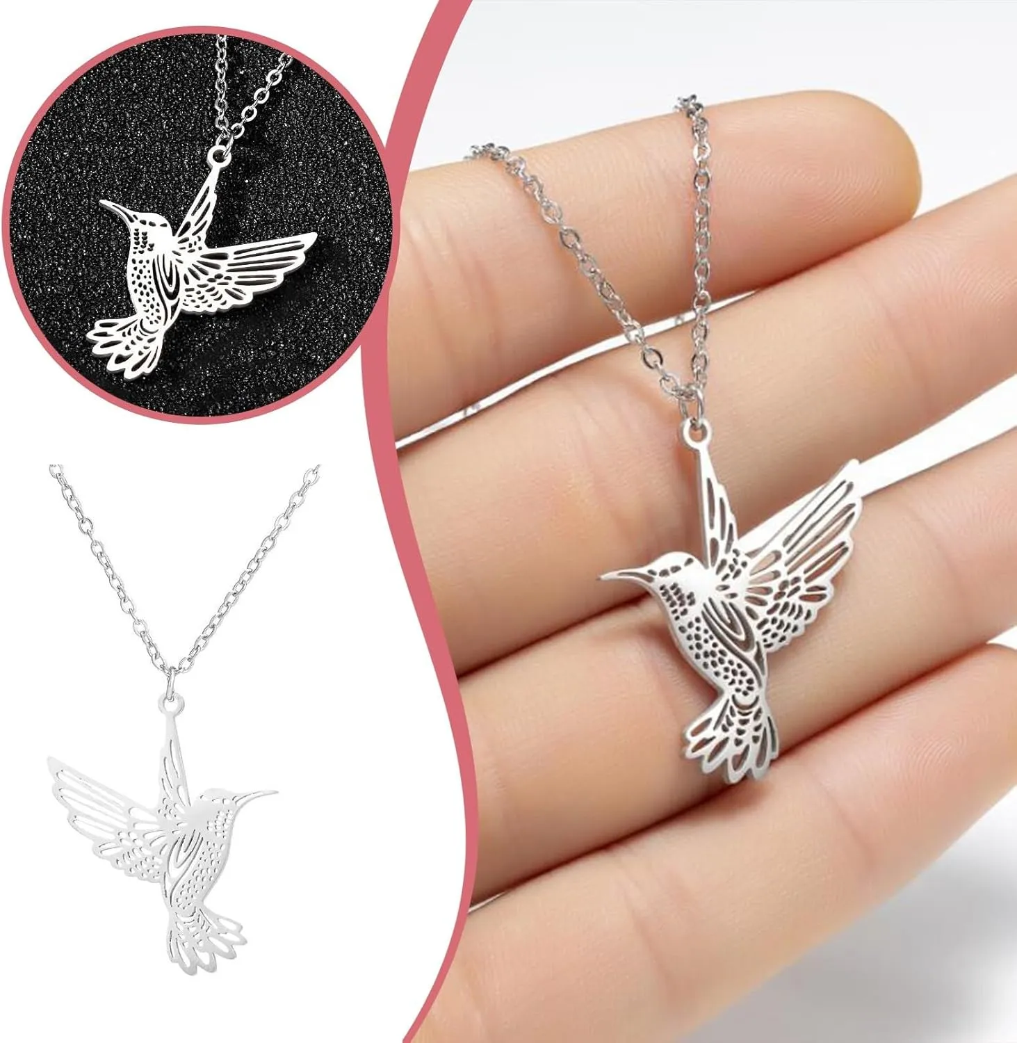 Necklaces for Teen Girls Initials Necklaces Gifts 925 Sterling Silver Heart Initial Necklaces Sterling Silver Dainty Diamond Zircon Gold Pendant Planet Necklaces Silver Jewelry Gifts