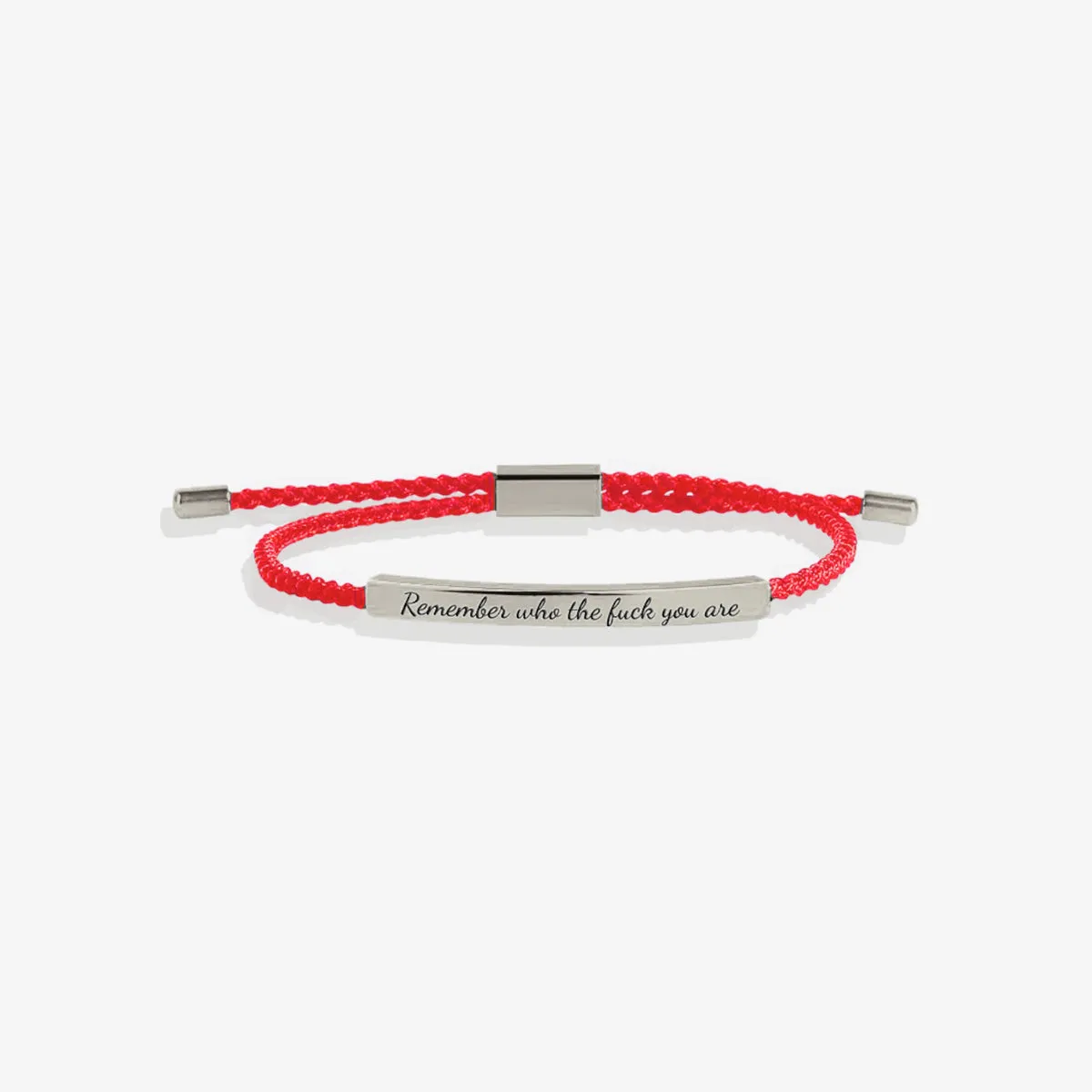 Remember Who the F♥ck You Are Tube Bracelet