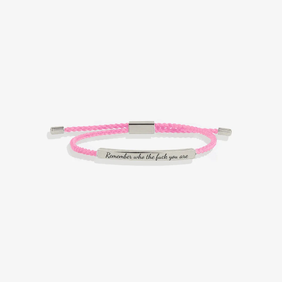 Remember Who the F♥ck You Are Tube Bracelet