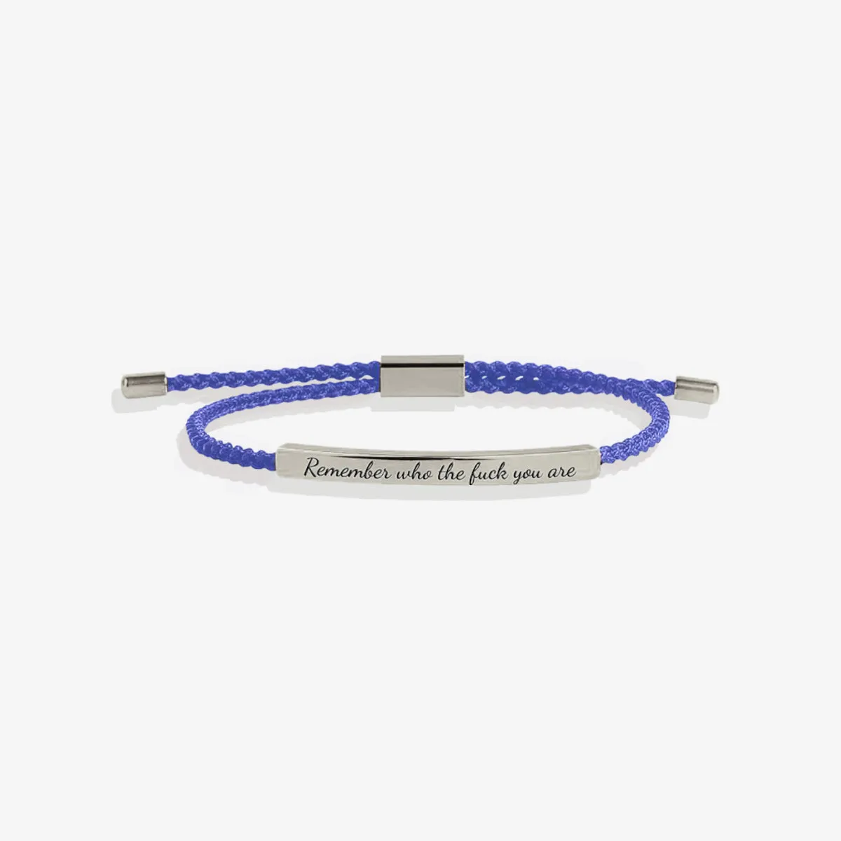 Remember Who the F♥ck You Are Tube Bracelet