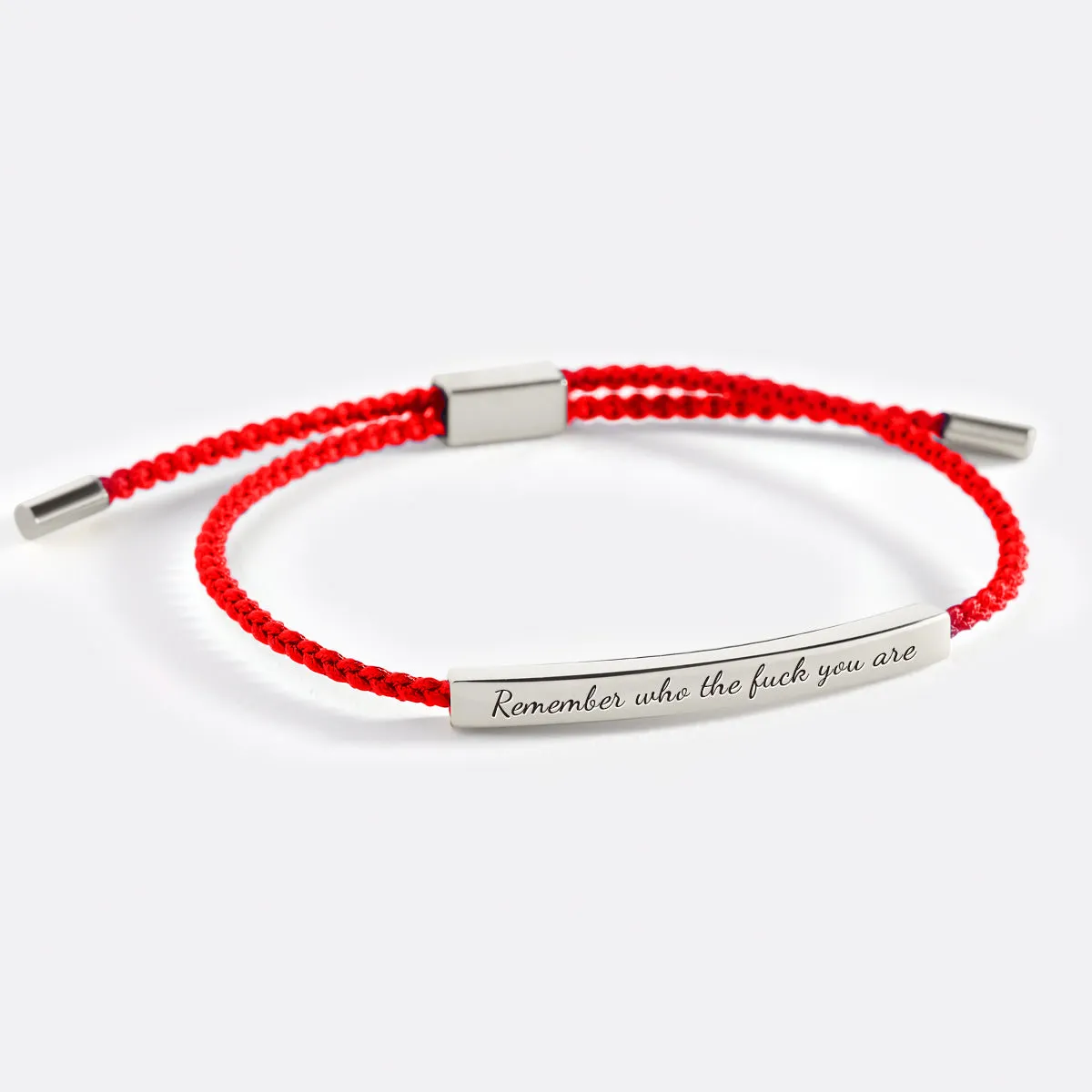 Remember Who the F♥ck You Are Tube Bracelet