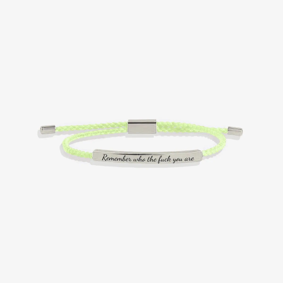 Remember Who the F♥ck You Are Tube Bracelet