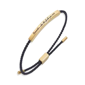 Remember Who the F♥ck You Are Tube Bracelet