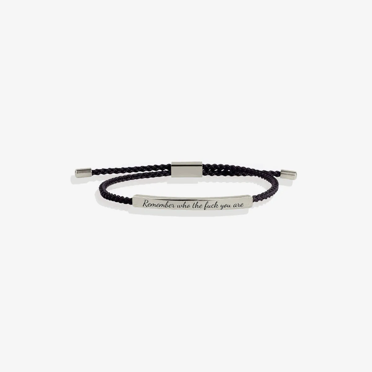Remember Who the F♥ck You Are Tube Bracelet