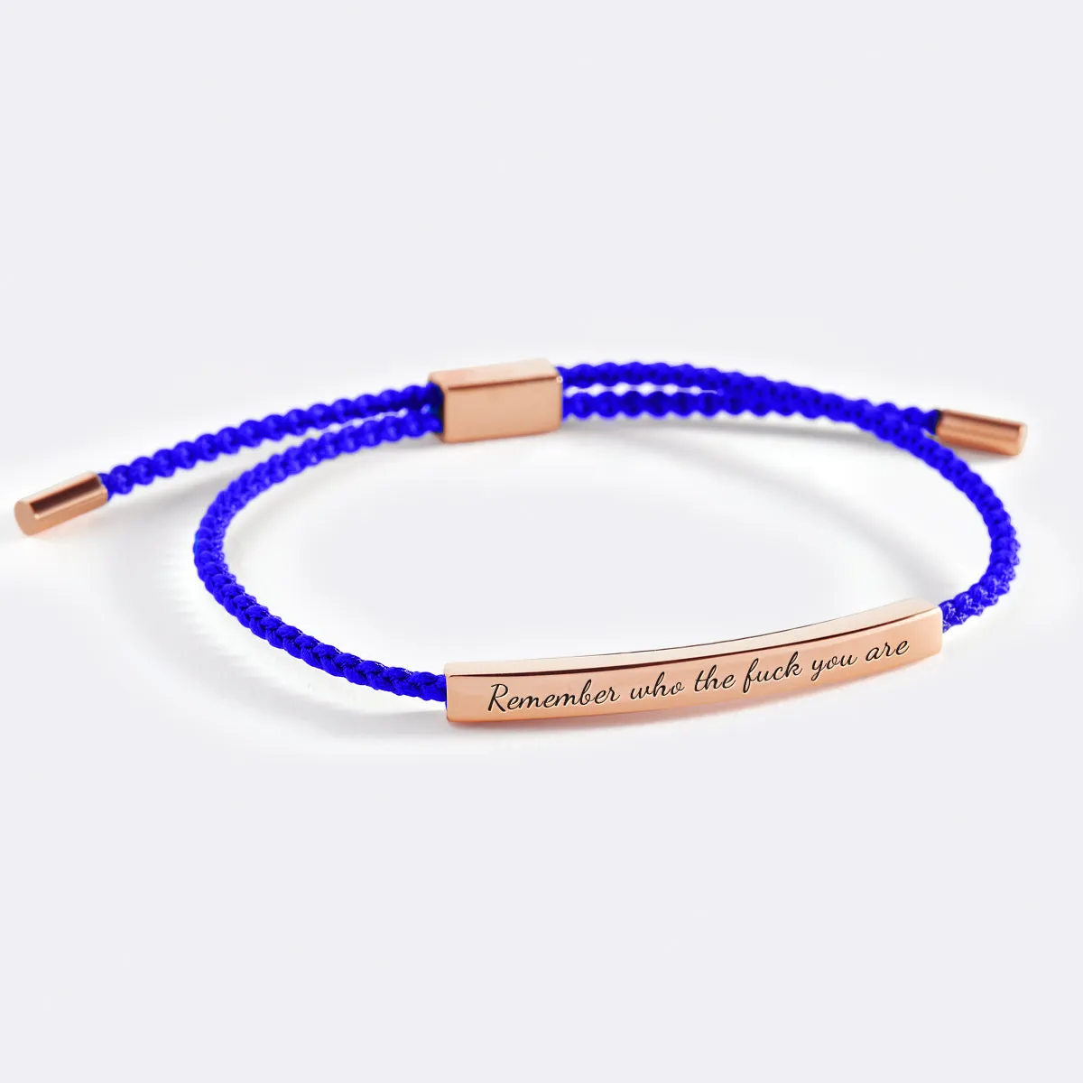 Remember Who the F♥ck You Are Tube Bracelet