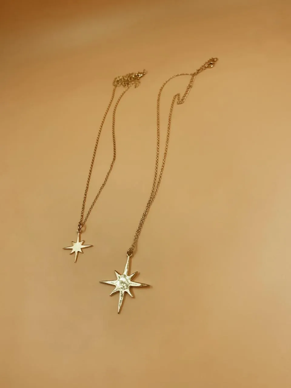 Star Pendant Necklace Duet