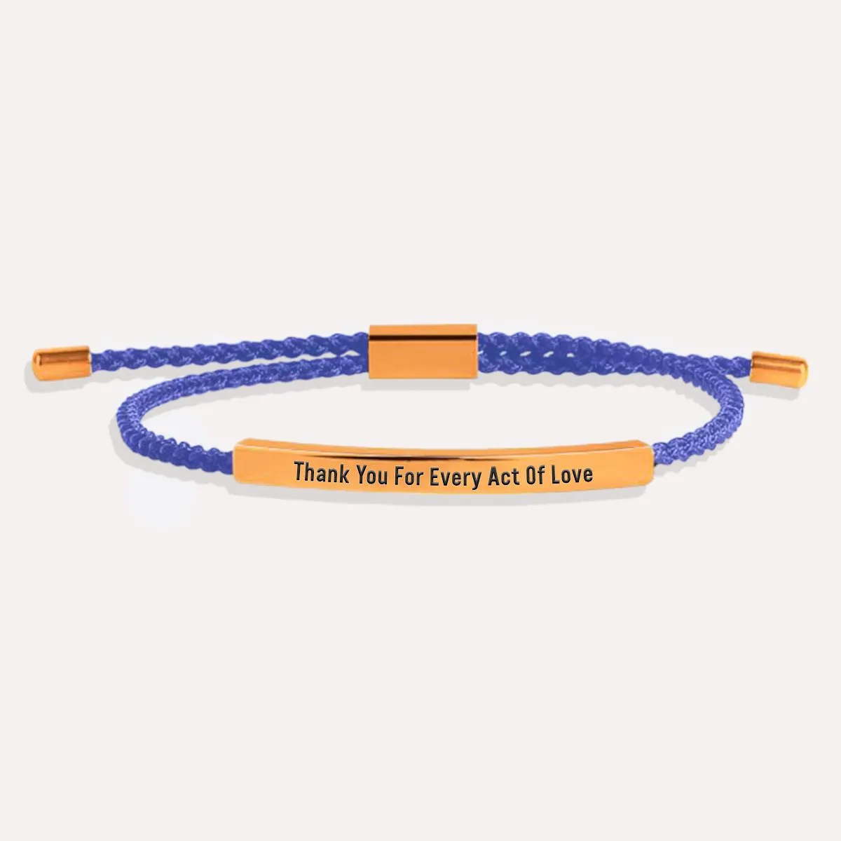 Thank You For Every Act Of Love Tube Bracelet