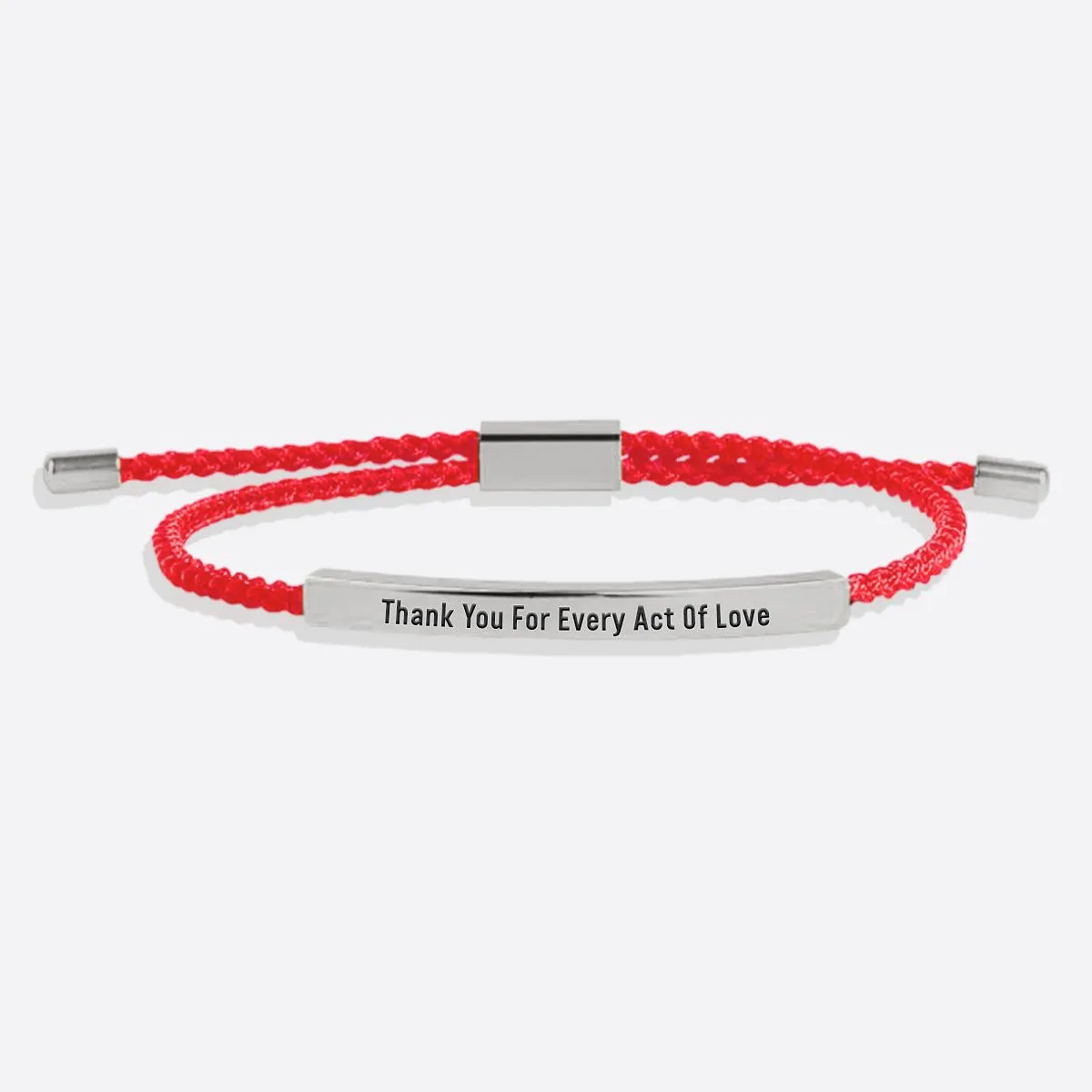 Thank You For Every Act Of Love Tube Bracelet