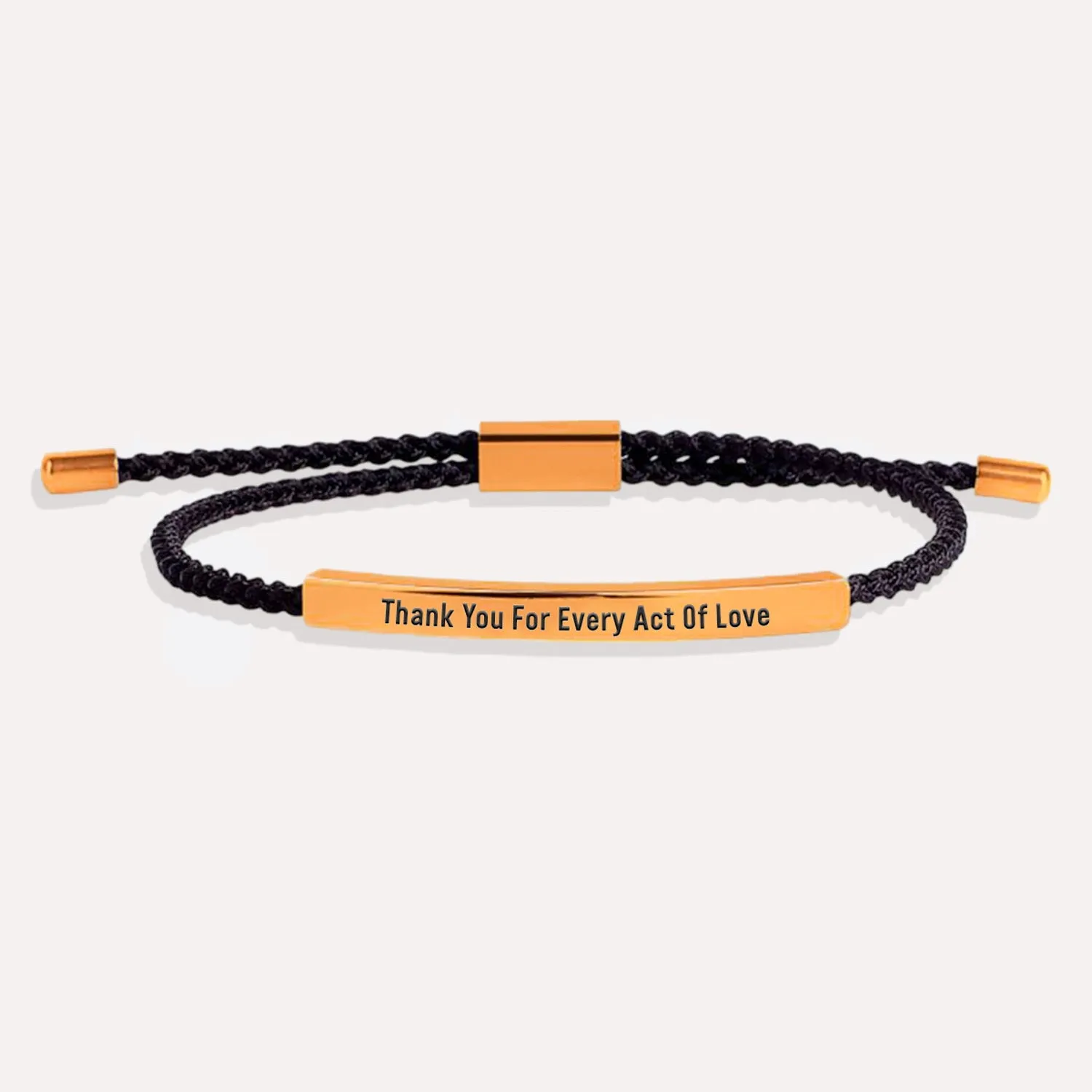 Thank You For Every Act Of Love Tube Bracelet