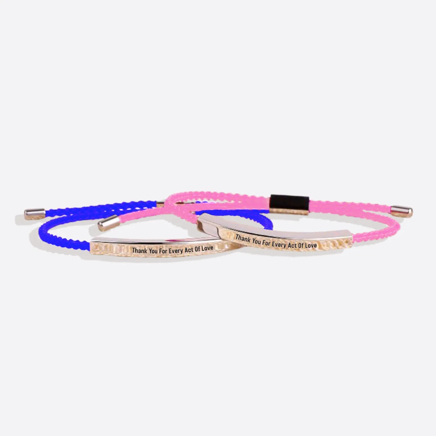 Thank You For Every Act Of Love Tube Bracelet