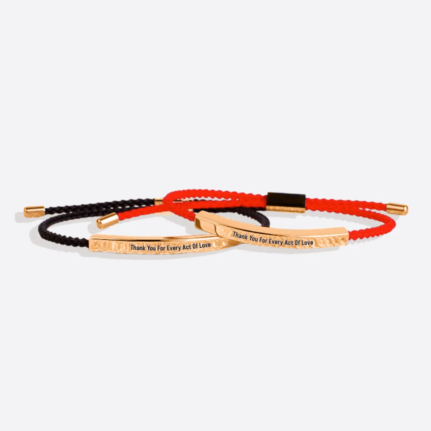 Thank You For Every Act Of Love Tube Bracelet