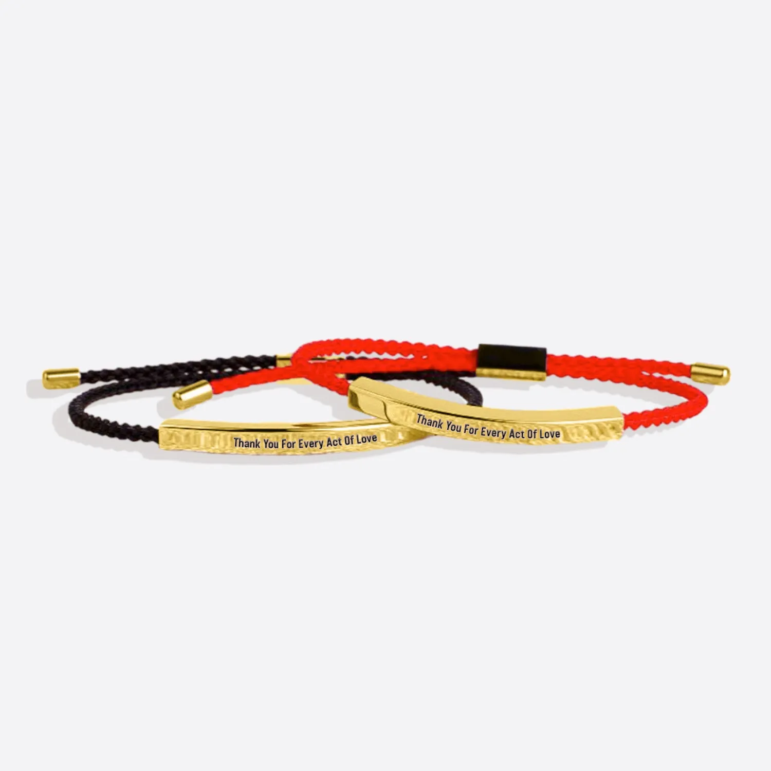 Thank You For Every Act Of Love Tube Bracelet