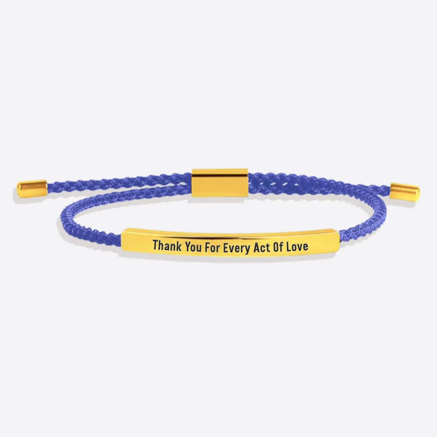 Thank You For Every Act Of Love Tube Bracelet
