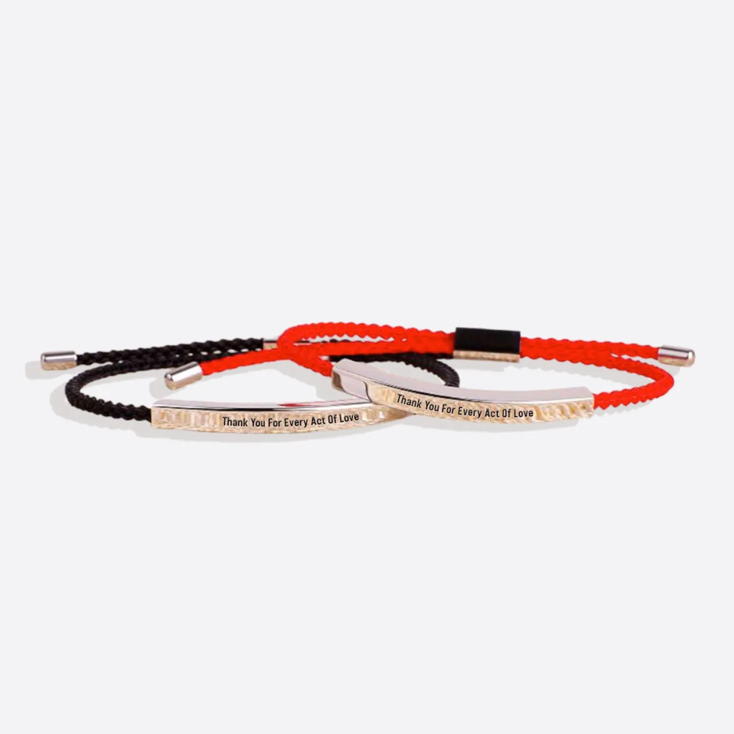 Thank You For Every Act Of Love Tube Bracelet