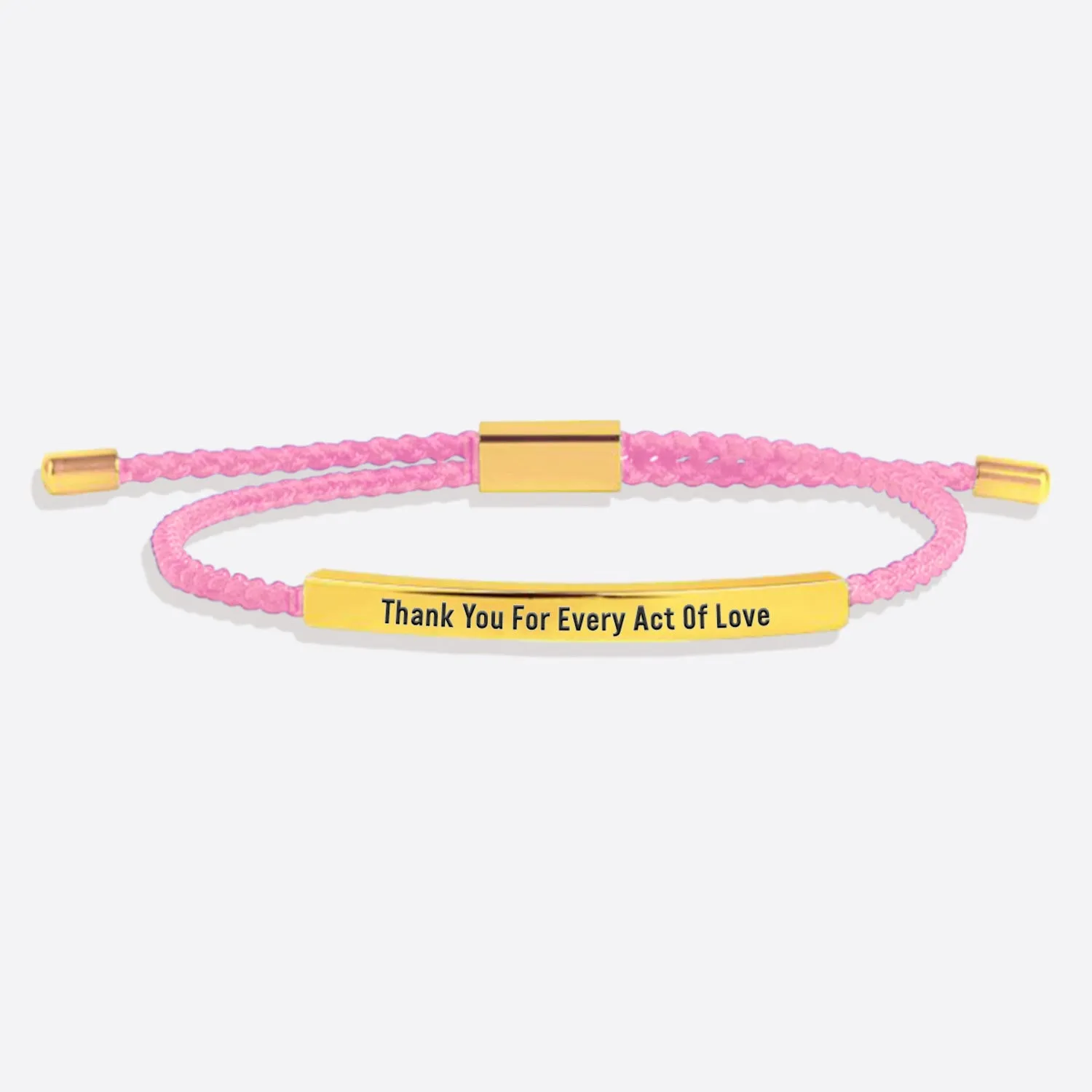 Thank You For Every Act Of Love Tube Bracelet