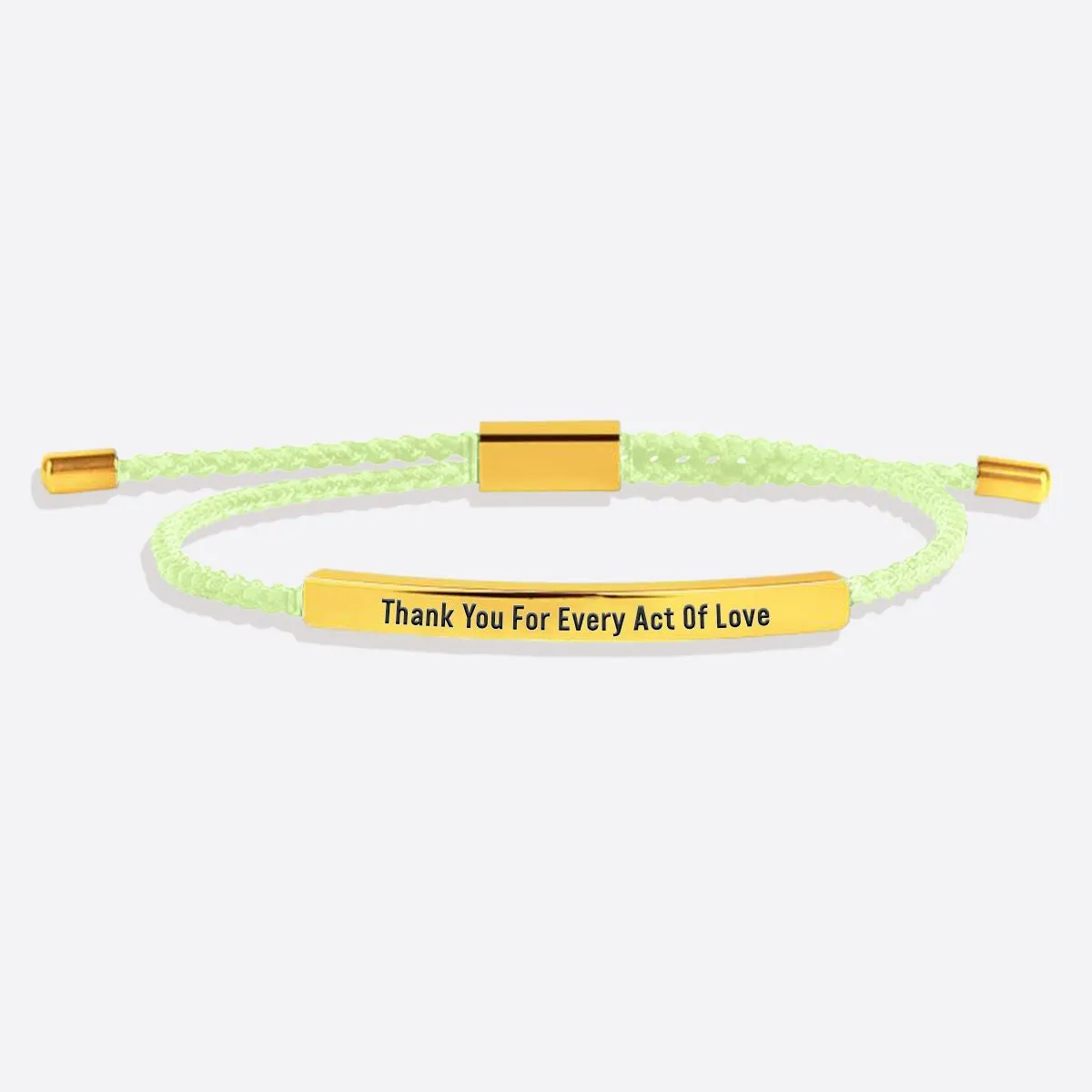 Thank You For Every Act Of Love Tube Bracelet